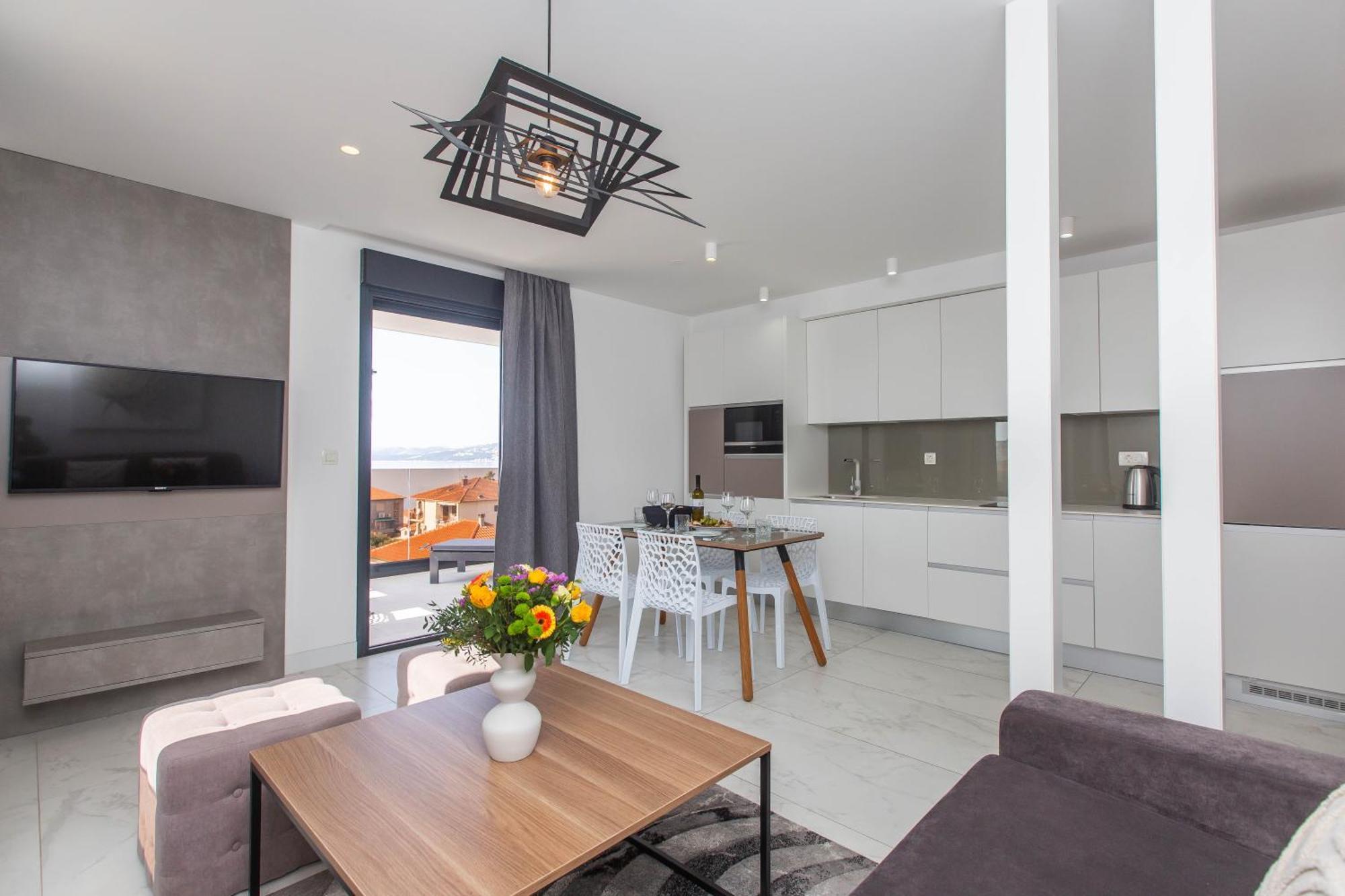 Villa 23 A Heated Pool Trogir Zewnętrze zdjęcie